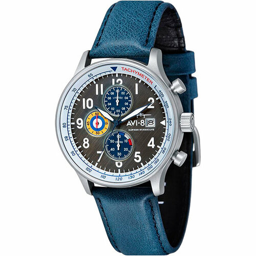 мужские часы avi-8, синие