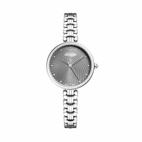 женские часы adriatica, серебряные
