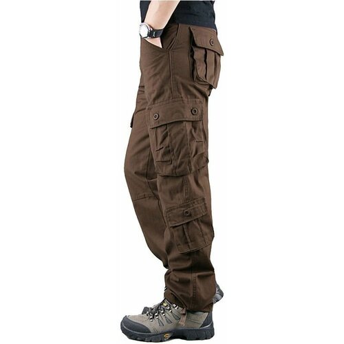 мужские брюки карго kamukamu, коричневые