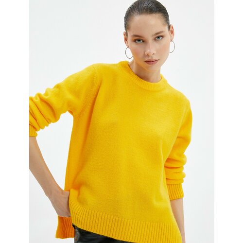 женский свитер koton, желтый