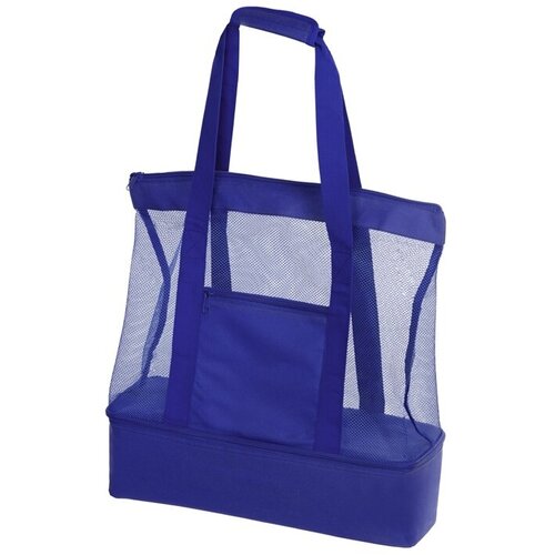пляжные сумка yoogift, синяя