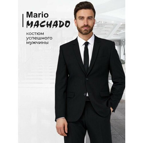 мужской классические костюм mario machado, черный