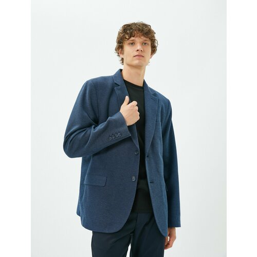 мужской пиджак koton, синий