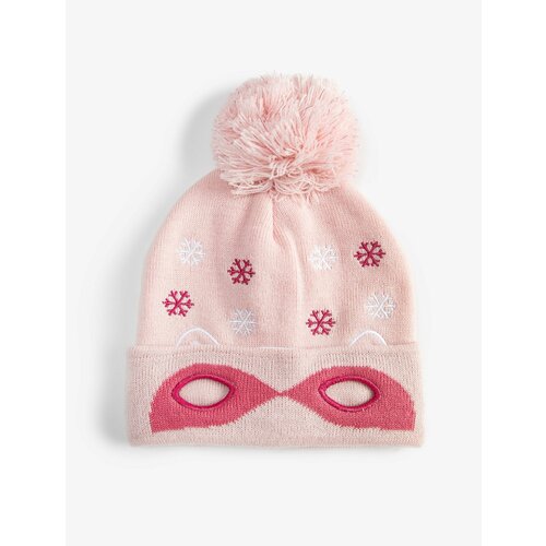 шапка koton для девочки, розовая