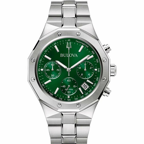 мужские часы bulova, зеленые