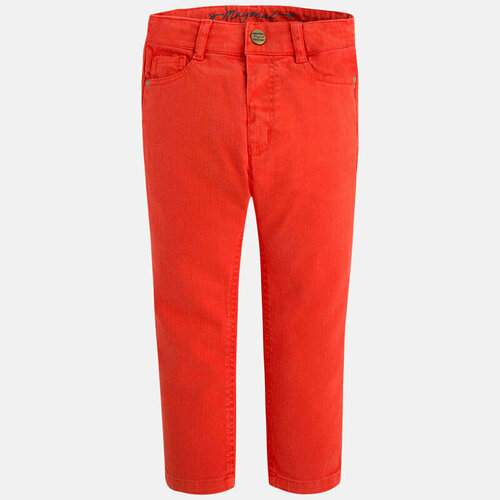 брюки mayoral для мальчика, оранжевые
