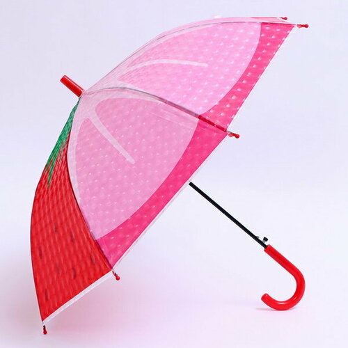 зонт-трости сима-лэнд для девочки, розовый
