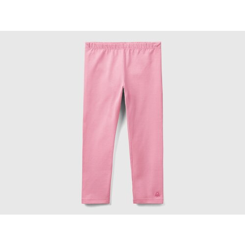 брюки united colors of benetton для девочки, розовые