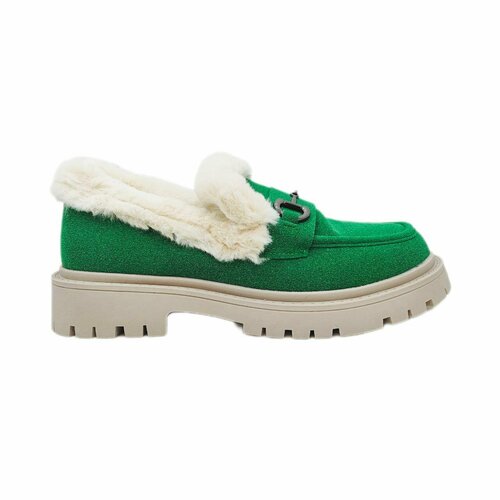 женские туфли китай, зеленые