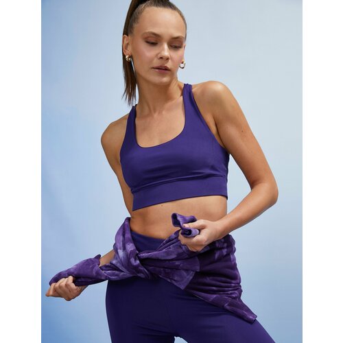 женский спортивные топ koton, фиолетовый