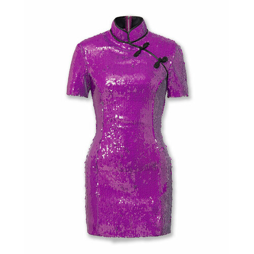 женское платье мини kalmanovich, фиолетовое