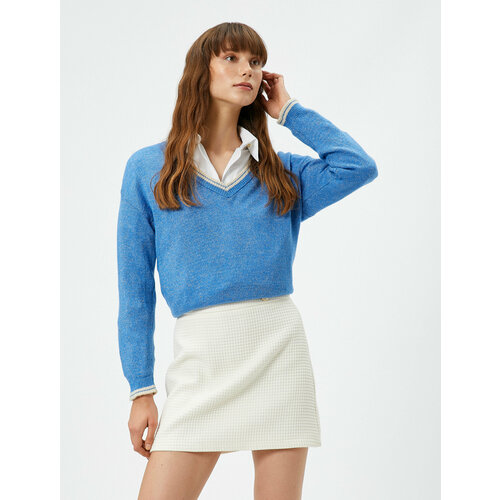 мужской свитер koton, синий