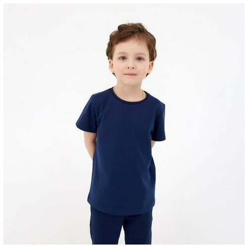 футболка promarket для мальчика, синяя