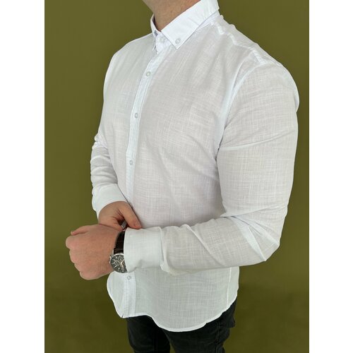 мужская рубашка by karma, белая