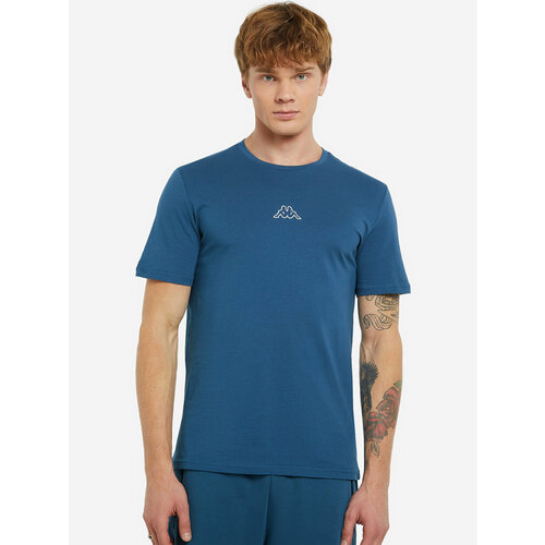 мужская спортивные футболка kappa, синяя
