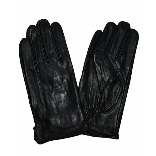 мужские кожаные перчатки maestro, черные