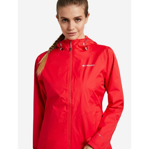 женская спортивные куртка columbia, красная