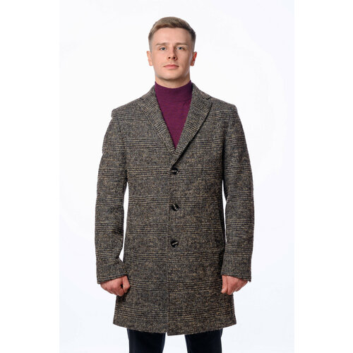 мужское пальто forremann, коричневое