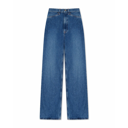 женские прямые джинсы madeintomboy, голубые