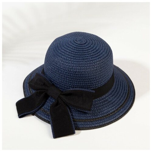шляпа minaku для девочки, синяя