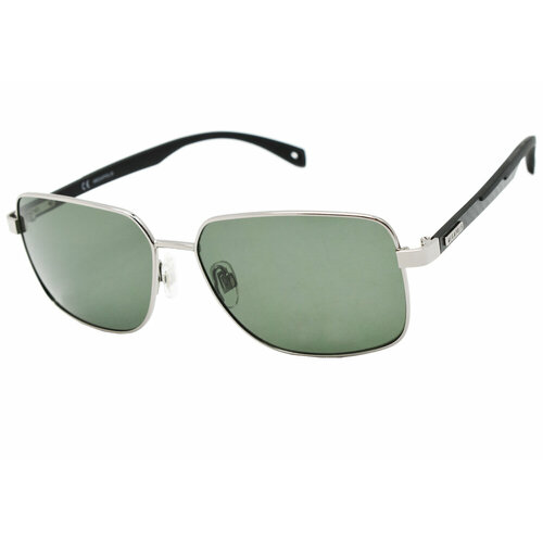 мужские солнцезащитные очки megapolis, серебряные