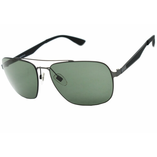 мужские солнцезащитные очки megapolis, серебряные