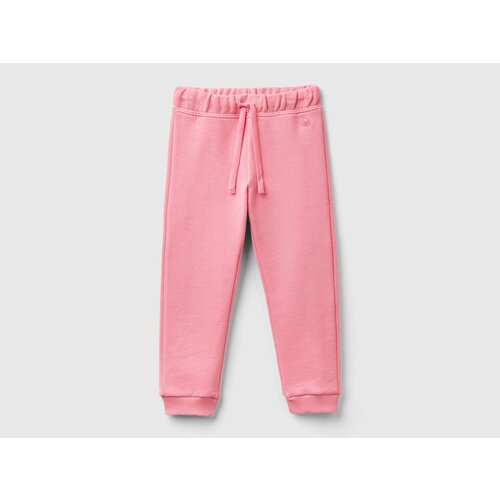брюки united colors of benetton для девочки, розовые