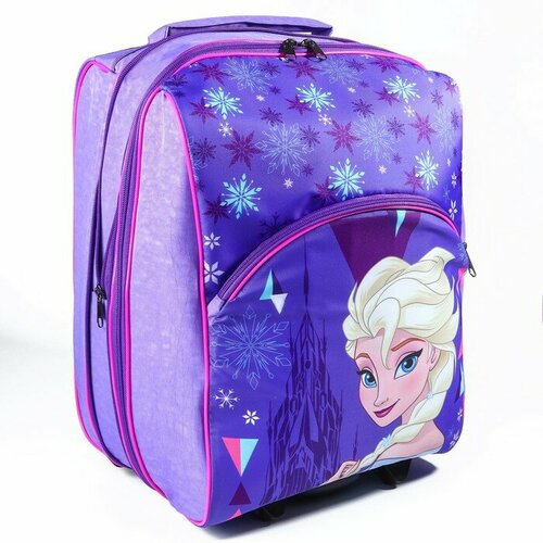 чемодан disney для девочки, фиолетовый