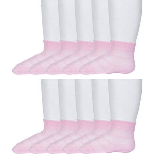 носки борисоглебский трикотаж для девочки, розовые