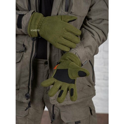 мужские перчатки кмф78, оливковые