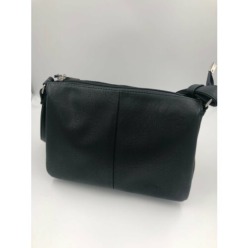 женская сумка через плечо без бренда, черная