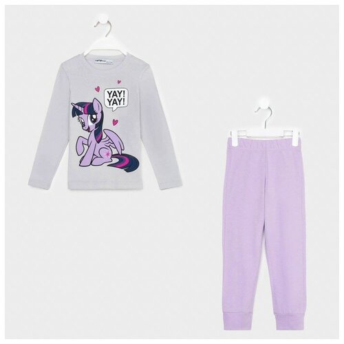 пижама kaftan для девочки, фиолетовая