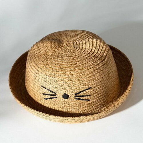 шляпа minaku для девочки, бежевая