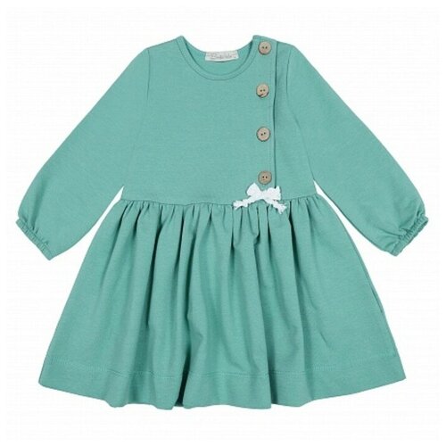 повседневные платье bonito kids для девочки, зеленое