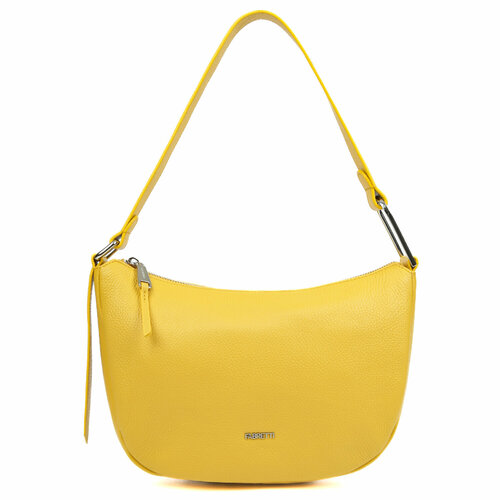 женская сумка через плечо fabretti, желтая