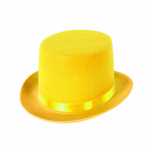 шляпа волна веселья, желтая