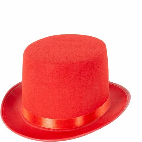 женская шляпа волна веселья, красная