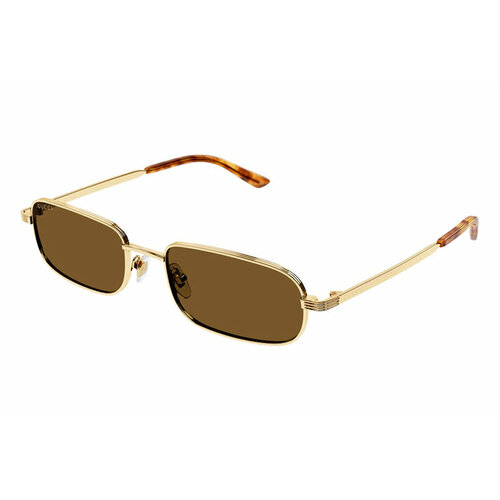 мужские солнцезащитные очки gucci, коричневые