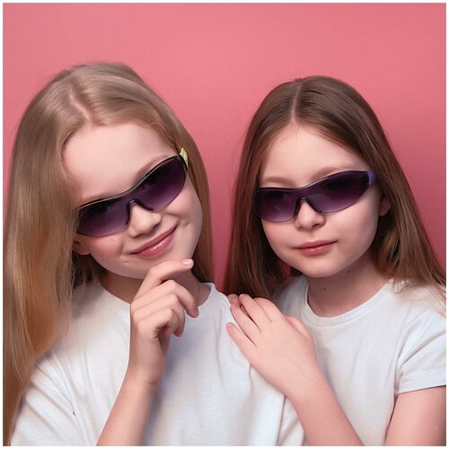 солнцезащитные очки onesun для девочки, розовые