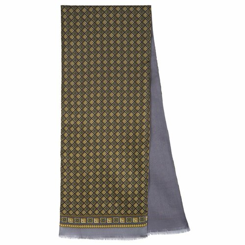 мужской шерстяные шарф павловопосадская платочная мануфактура, зеленый