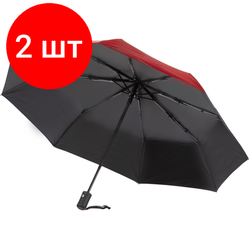 складные зонт noname, бордовый
