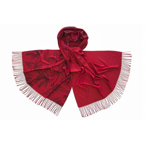 женский шерстяные шарф tranini, красный