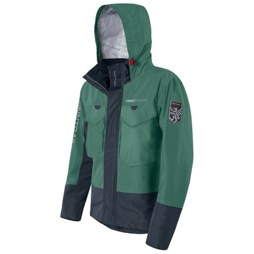 мужская спортивные куртка finntrail, зеленая