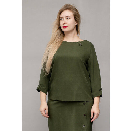 женская футболка charutti, зеленая
