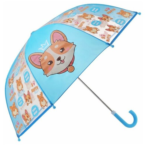 зонт-трости mary poppins для девочки, голубой