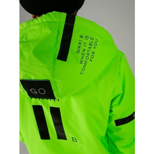 спортивные куртка nikki bambino, зеленая