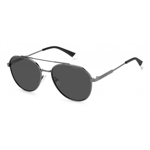 мужские солнцезащитные очки polaroid, серые