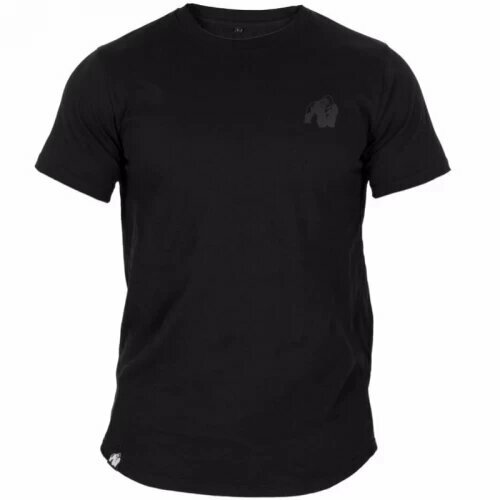 мужская спортивные футболка gorilla wear, черная