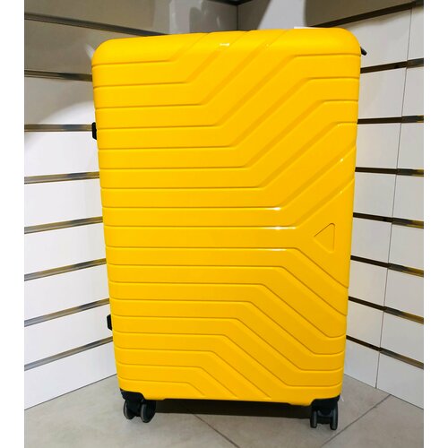 чемодан без бренда, желтый