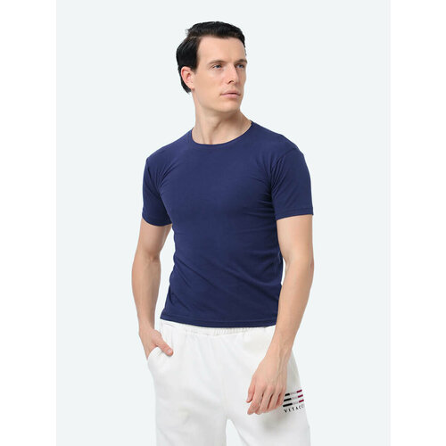 мужская футболка vitacci, синяя